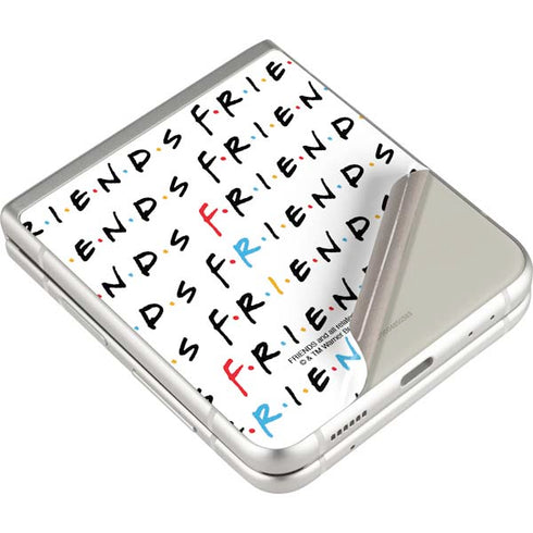 Warner Bros FRIENDS Pattern Galaxy Z Flip3 5G Skin